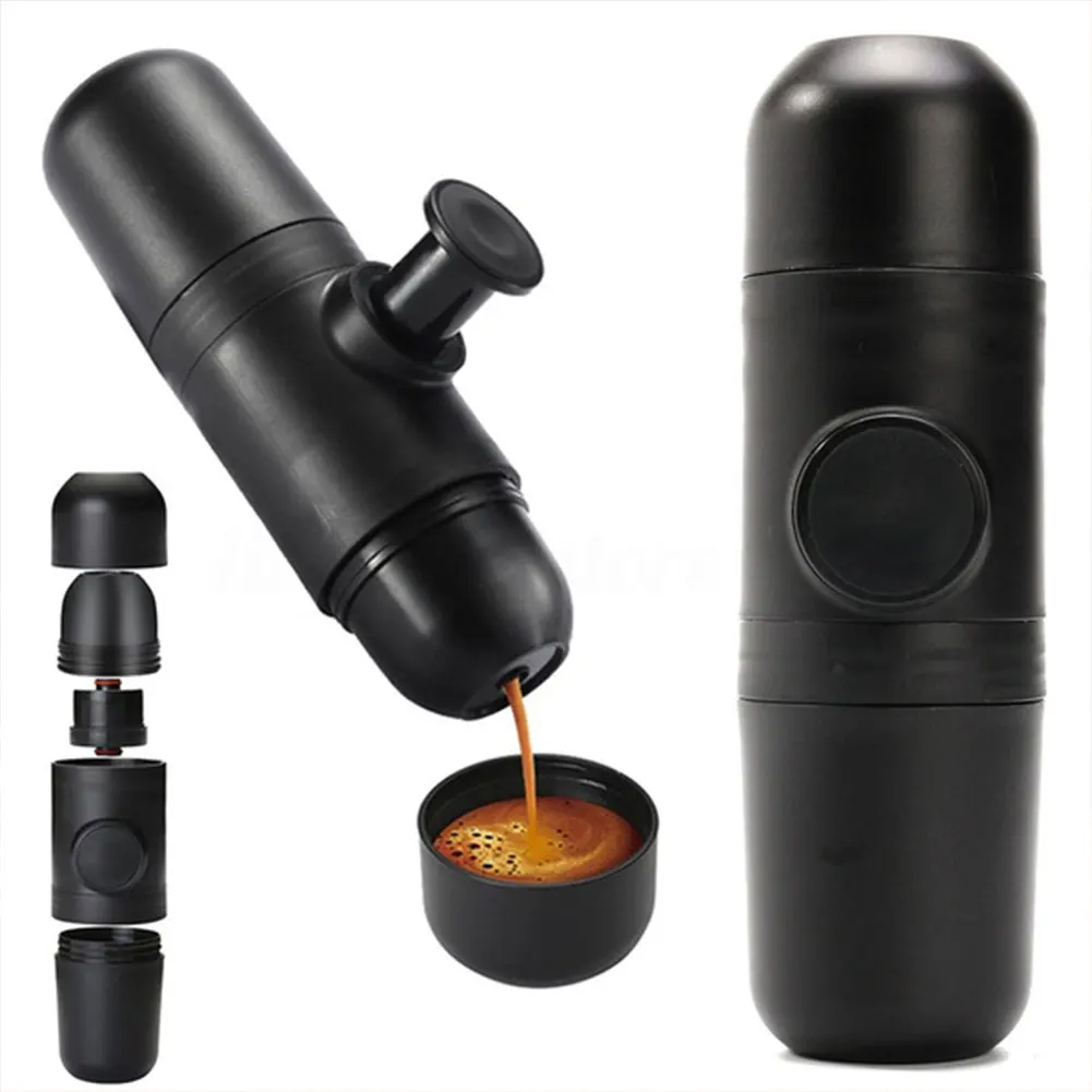 Mini Coffee Machine Handheld Maker Portable Espresso Manually handheld Pressing For Home Office Travel | Дом и сад