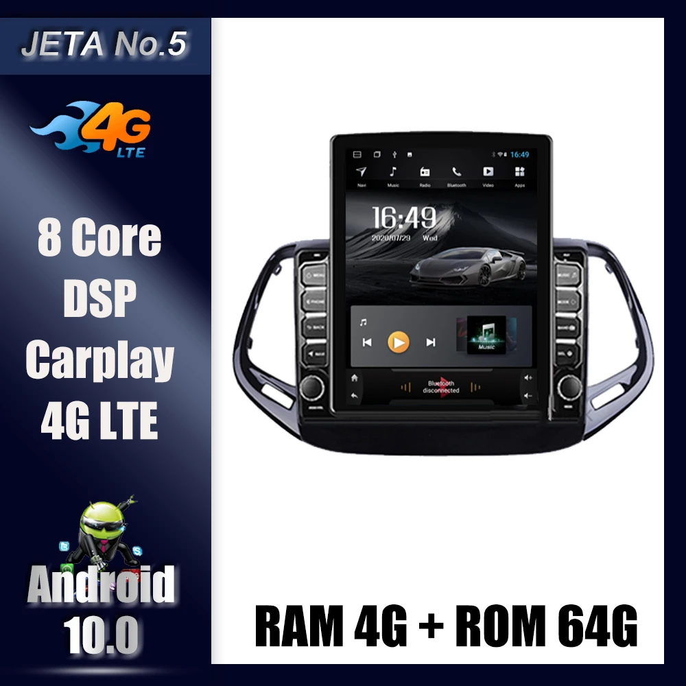 9 7 &quotTesla Style Screen 2Din автомобильное радио Android 10 0 мультимедиа авторадио стерео плеер