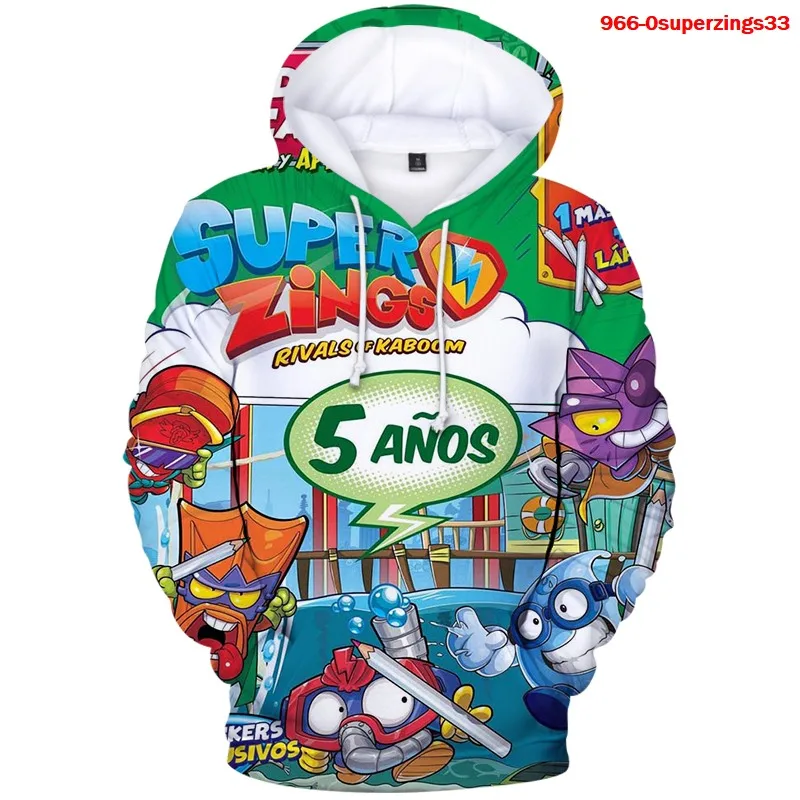 

Funny Game Superzings 3d Hoodies Men Boys Autumn Winter New Sweatshirts Women Harajuku Streetwear Oversized Superzings Coat