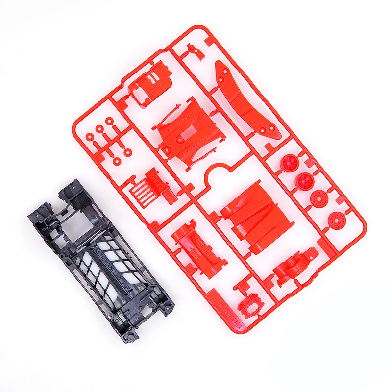 Подлинная TAMIYA высокоточная CNC FMA шасси полый легкий мини 4WD модель автомобиля