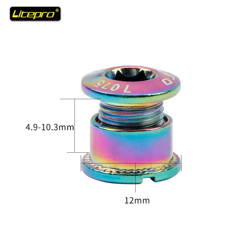 Litepro велосипедный стальной кривошипный рычаг болт для горного шоссейного