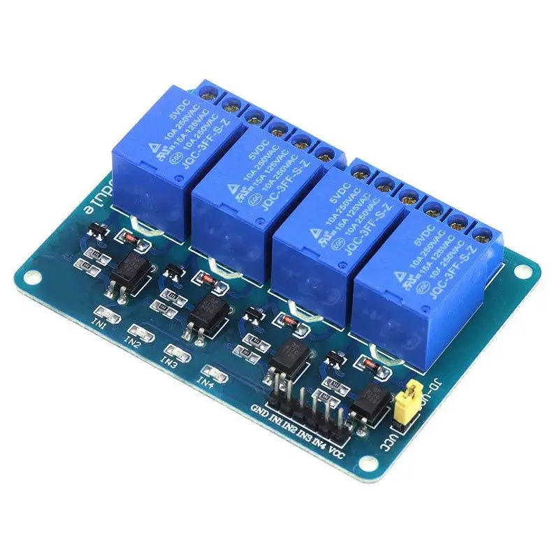 DC 5V 1 2 4 8 одноканальный релейный модуль DC5V низкий уровень для SCM бытовой техники