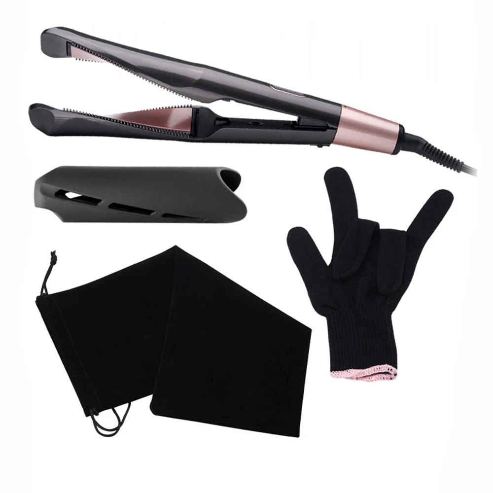 Портативный профессии электрические щипцы для завивки 2 в 1 спираль выпрямить