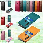 Ретро Чехол-кошелек из искусственной кожи с отделениями для карт для Motorola MOTO G8 Plus E6 Plus G7 E5 Z4 P30 Play P30 Note P40 G7 One Power G6 Funda