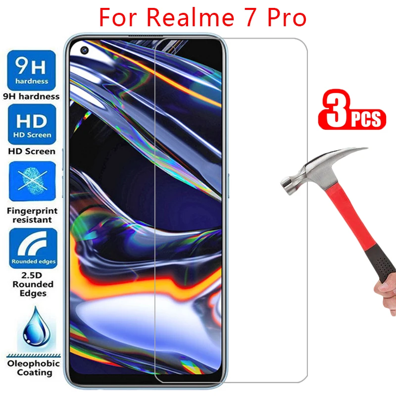 

Защитное закаленное стекло для realme 7 pro, Защита экрана для realme7pro 7pro 6,4, Защитная пленка для realmi realmi7pro real me realmy