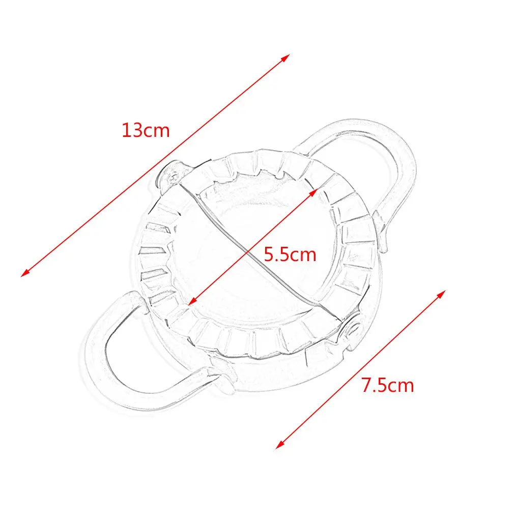 

2017 Kitchen Pastry Tools Maker Dough Cutter Cooking Dumpling Mould Kitchen Accessories Stainless Steel LESHP
