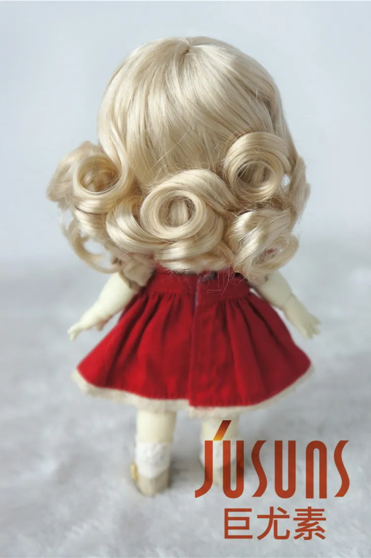 JD164 1/12 1/8 Fashion BJD Synthetic Mohair Wigs Size 3-4Inch 4-5Inch 5-6Inch Doll Hair Free Shipping Accessories | Игрушки и хобби