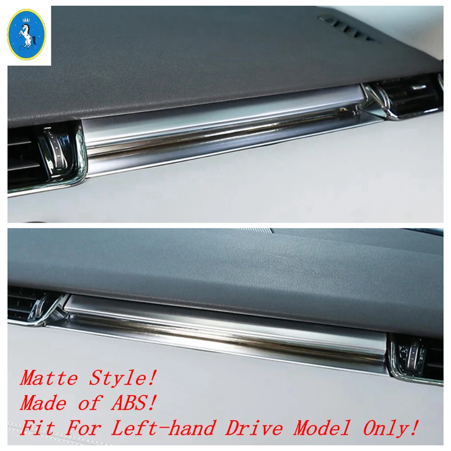 

Yimaautotrims Front / Rear Seat Water Cup Holder / Steering Wheel Gear Shift Cover Trim For Range Rover Evoque L551 2020 2021