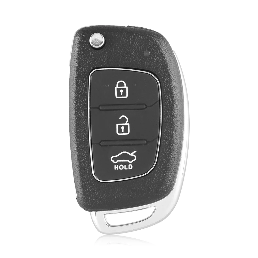 Dandkey Blank 3 Button Remote Car Key Shell For Hyundai Flip Electronics Cars Right Blade key shell | Автомобили и мотоциклы