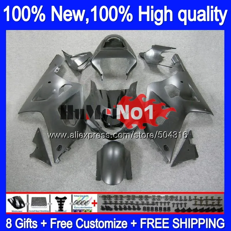 

Корпус для SUZUKI GSX-R600 GSXR 600 K1 GSXR600 14MC.17 матовый черный GSXR 750 01 GSXR-600 GSXR750 2001 2002 2003 01 02 03 обтекатели