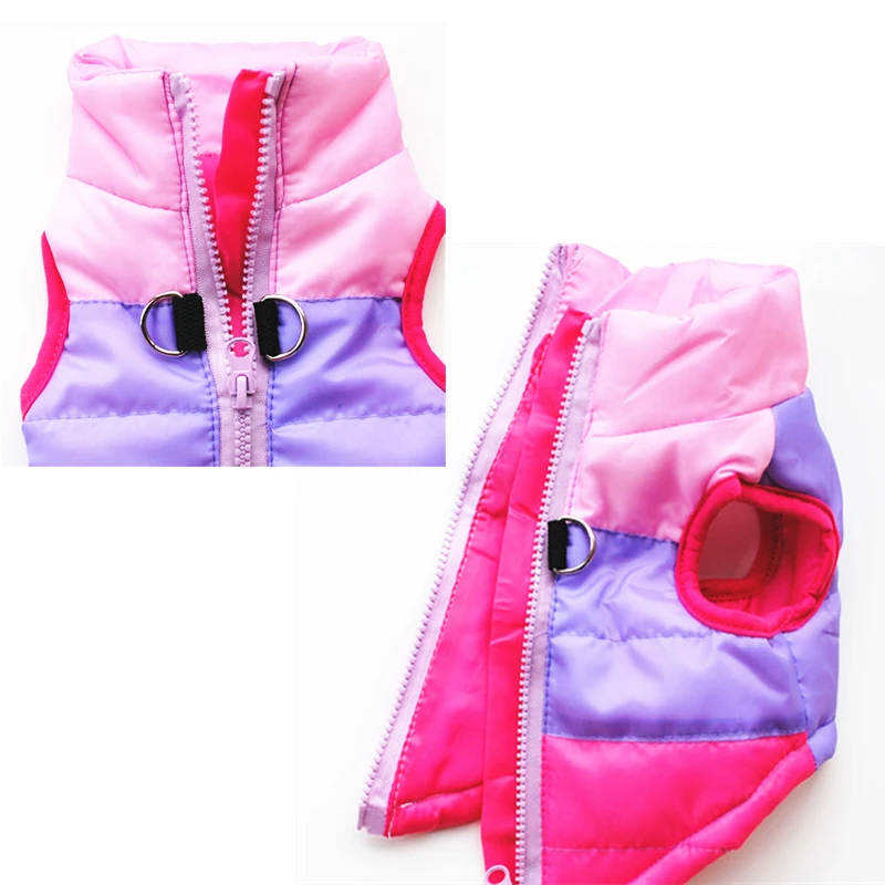 2020 одежда для домашних животных зимняя теплая Женская Трехцветная сращенная