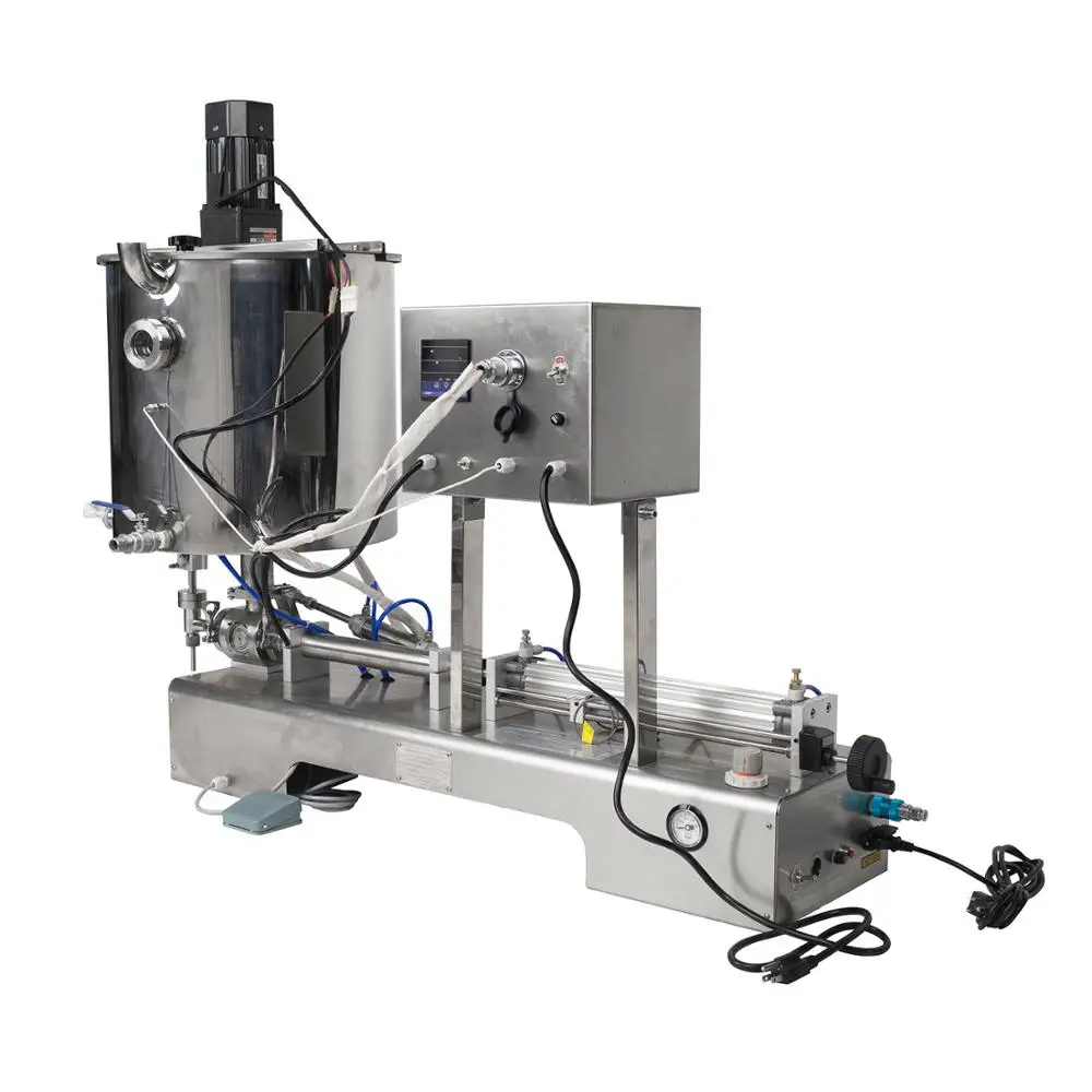 Машина для наполнения пастой с смешиванием и нагревом соус-паста машина смесей