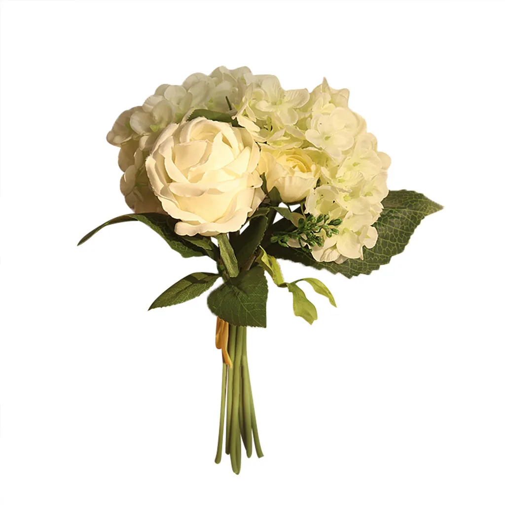 Искусственная кожа белая золотая роза пион цветочная ткань и пластиковые цветы