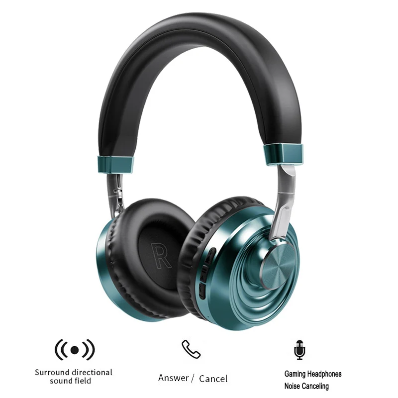 Спортивная игровая гарнитура с шумоподавлением беспроводные наушники Bluetooth Hi Fi