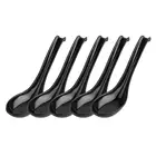 510 пластиковых рамен, суповые ложки, азиатская китайская японская кухня, кухонная утварь, длинная ручка, крючок, рисовые столовые приборы