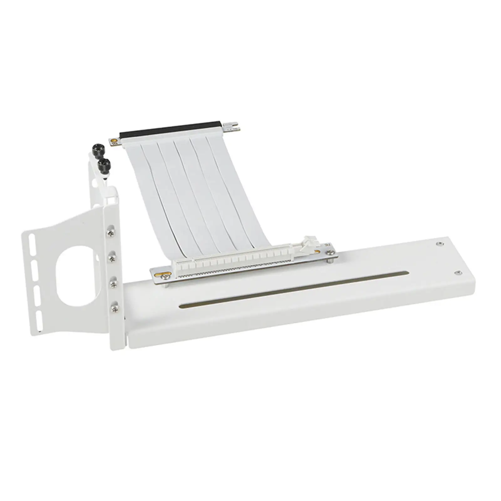 

Vertical Graphics Card Bracket PCIe3.0 Riser Cable PCI E Bracket Video Card VGA Support GPU Mount Support