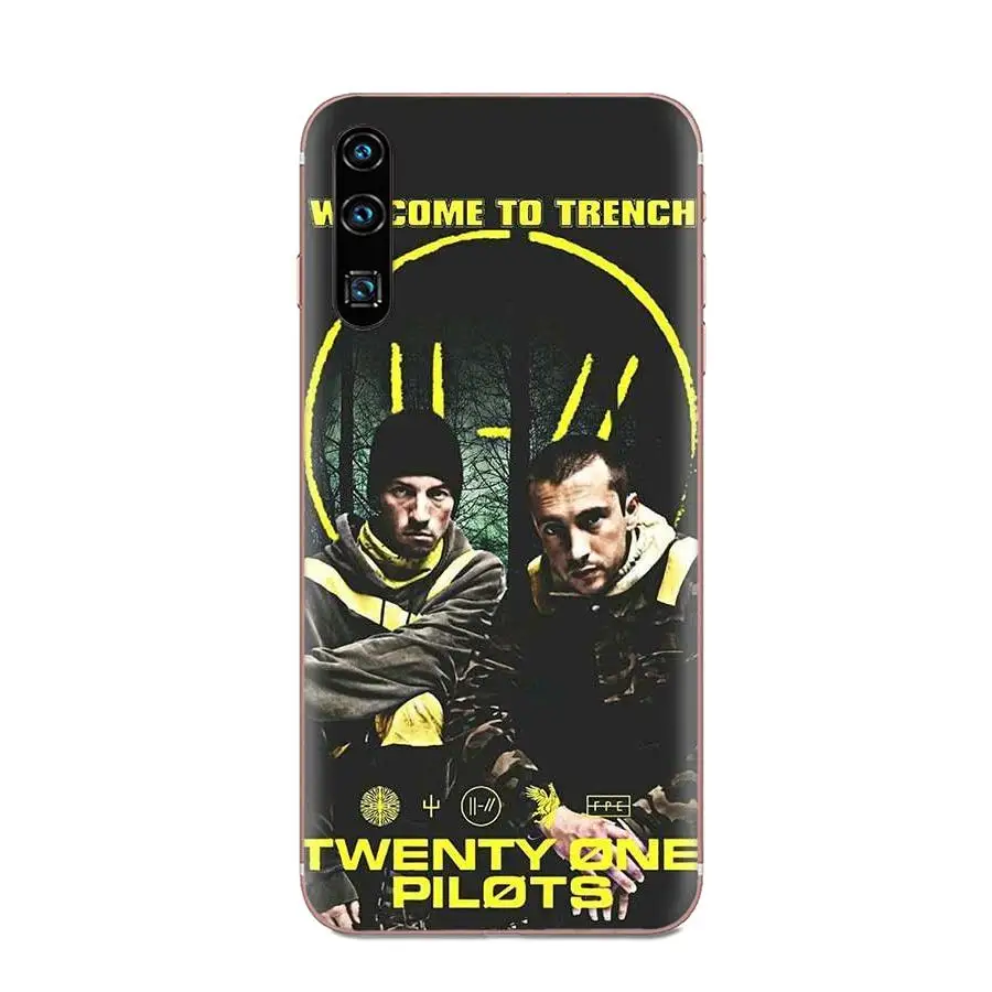 Силиконовый кожаный чехол Twenty One Pilots Po для Samsung Galaxy A51 A71 A81 A90 5G A91 A01 S11 S11E S20 Plus Ultra -