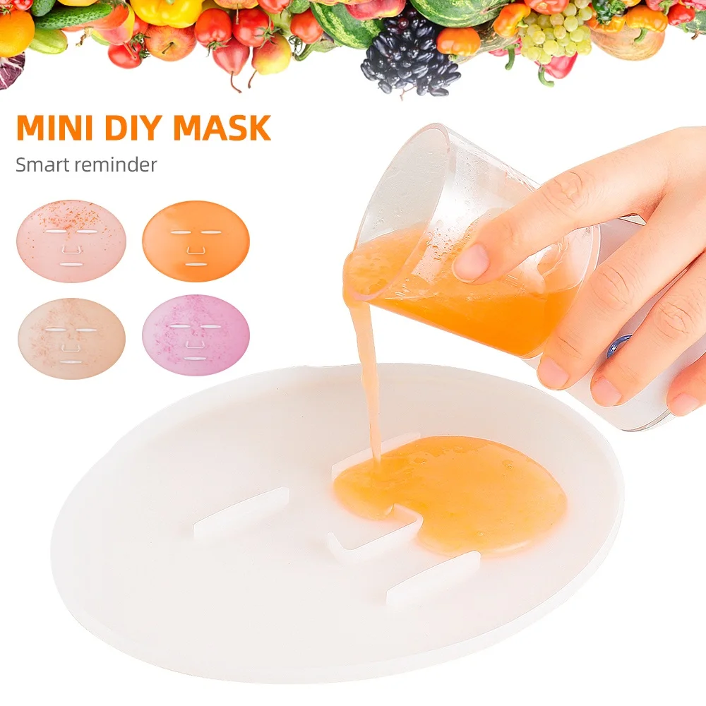 1 шт. прозрачная маска для лица/глаз/губ форма DIY фруктовая из овощей машина