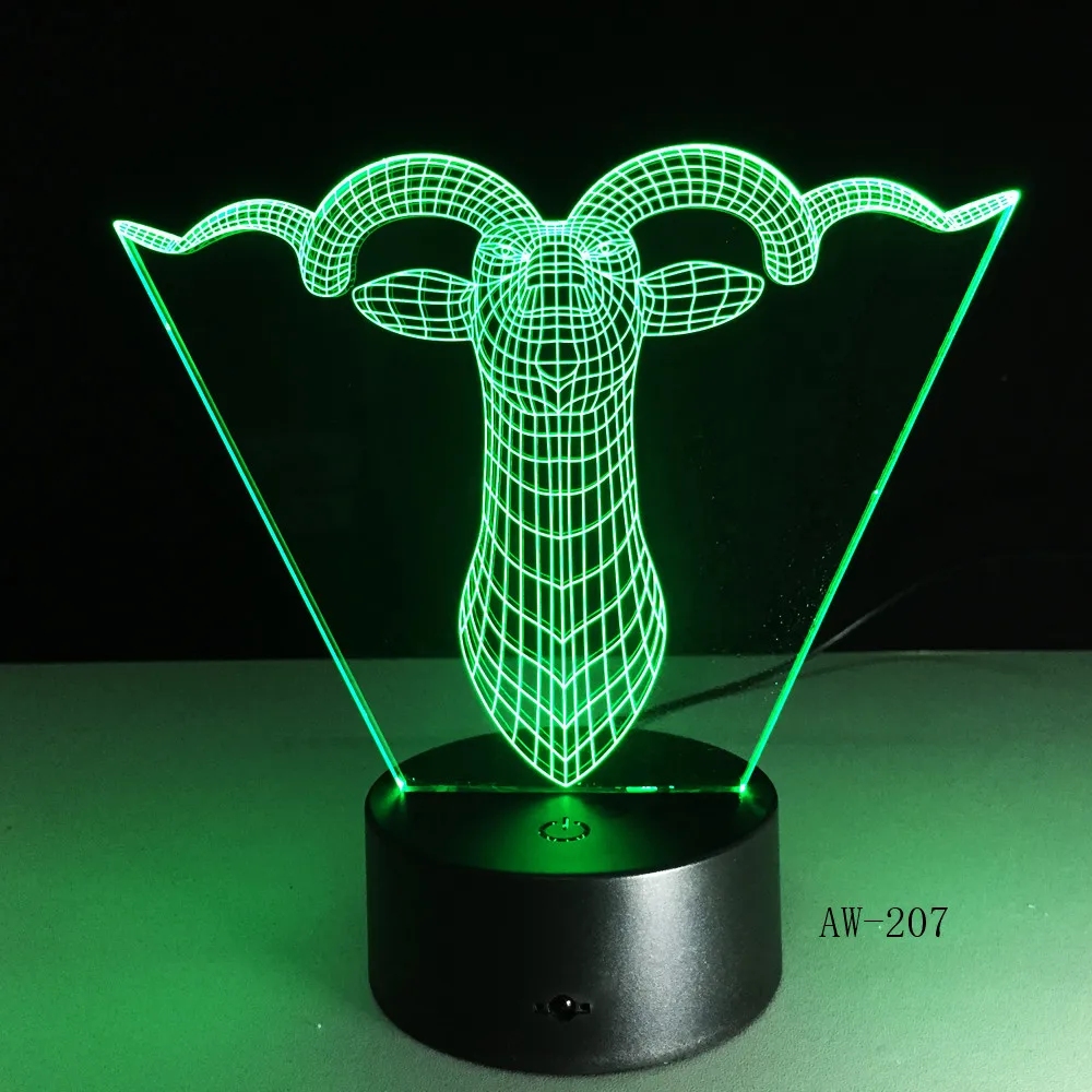 Светодиодный ночник с овечьим ламинатом и сенсорным датчиком для детей подарки