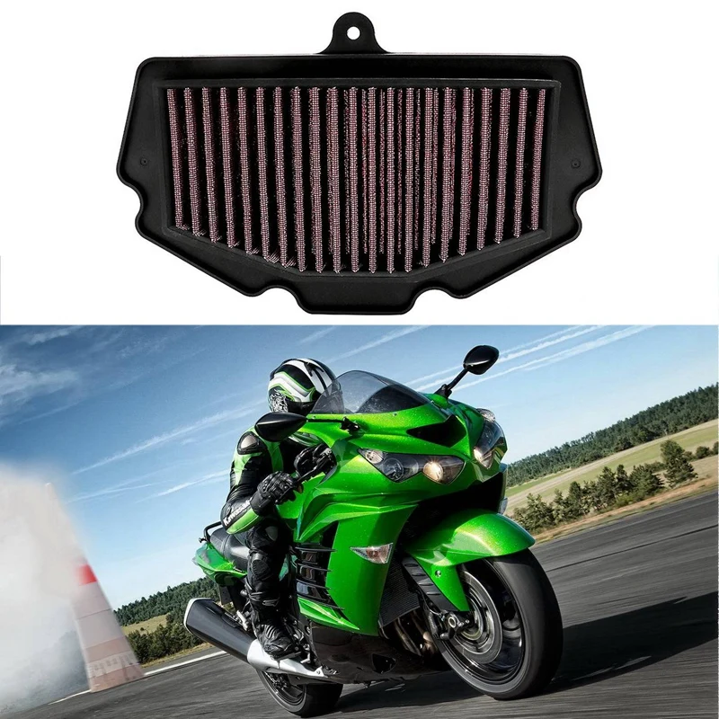 

Air Filter Cleaner elements Motorcycle Parts for Kawasaki Ninja 250 400 EX400 Z400 ER400 Ninja250 Ninja400 2018-2019