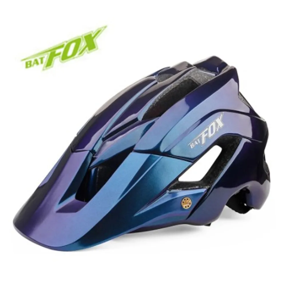 Шлем велосипедный BATFOX для горных велосипедов легкий мужчин и женщин с большим