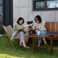 Naturehike Glamping Series Ultralight Camping Folding Chair Aluminum alloy Portable Outdoor Picnic Chair NH19Y001-Z
