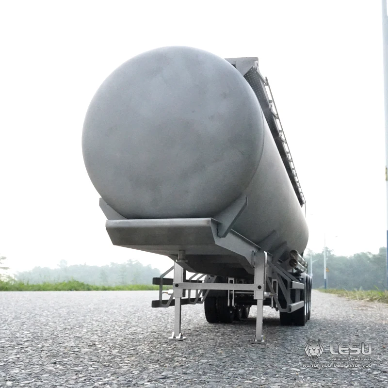 1/14 LESU 40 ''металлический газовый танкер полуприцепа для трактора tiiya