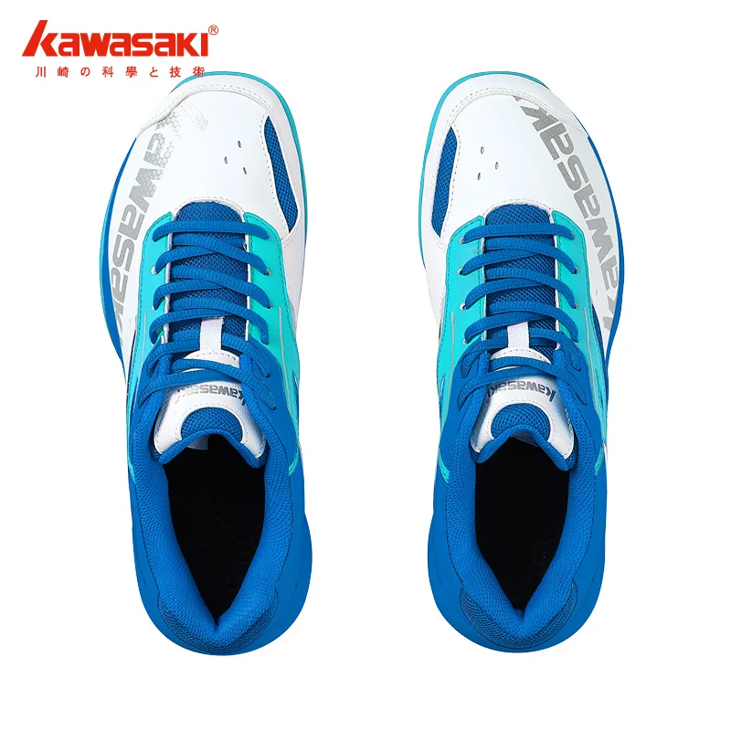 2022 Kawasaki Professional Badminton Shoes Breathable Anti-Slippery Sport Blue Shoes for Men Women Zapatillas Sneaker K-088