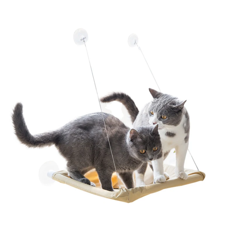 Бесплатная доставка мягкие гамаки для кошек окна питомники могут нести вес 15 кг