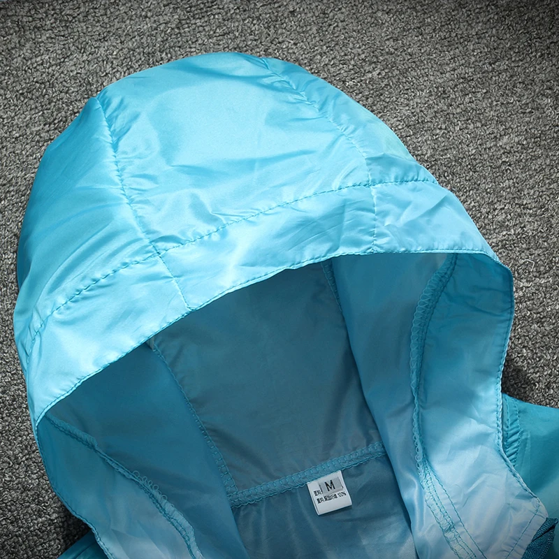 

Ultra-thin Women Anti-UV sports plus size jacket clothes Quick Dry Skin Cycling jackets Outdoor Running Hiking men Windbreaker