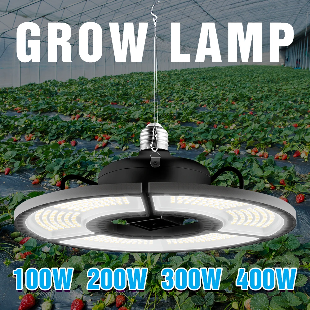 

220V Phyto Lamp LED Grow Light LED Panel Lampara E27 Full Spectrum Plant Seeds Bombilla E26 Growth Tent Bulb 100W 200W 300W 400W