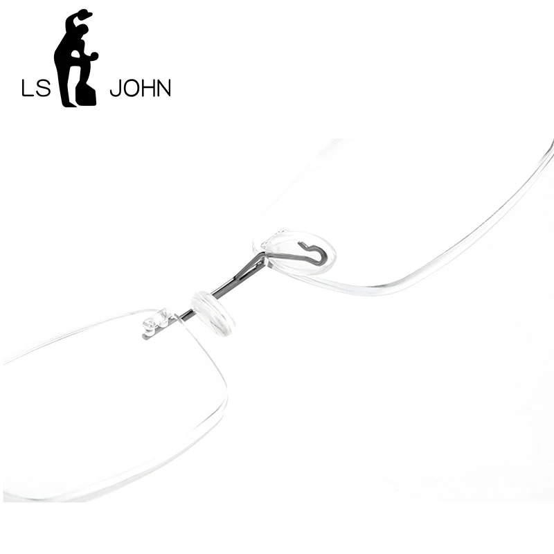 V образной КРЕПЕЖНОЙ ПЛАСТИНОЙ LS Джон памяти Титан очки для чтения Для мужчин от