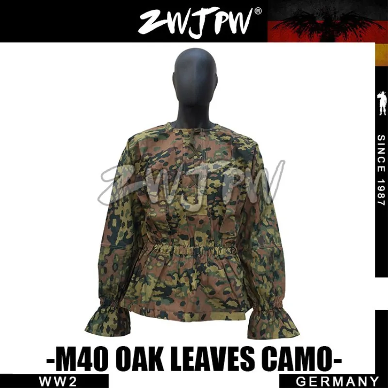 Камуфляжный охотничий чехол Repro WW2 с листьями дуба для второй мировой войны ELITE M40