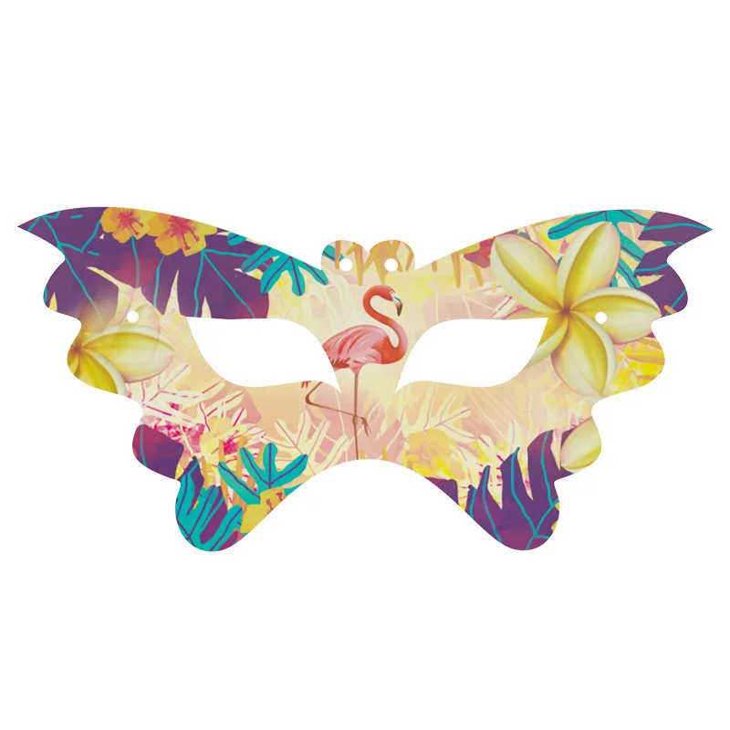 6 шт. декоративные бумажные маски для глаз в виде единорога|Маски вечеринки| |