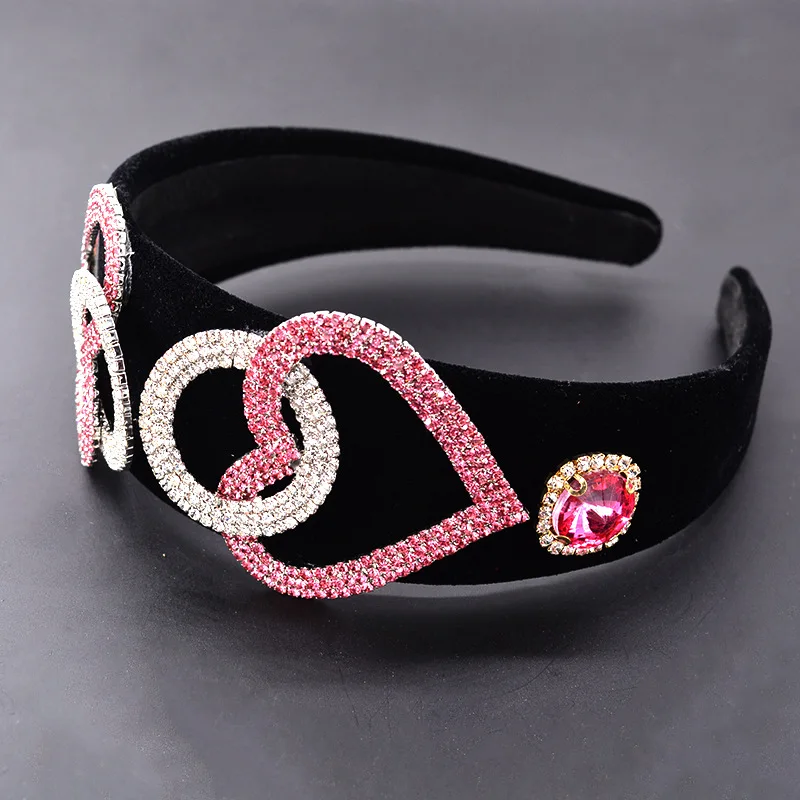 Барокко большая любовь Хрустальная Цветочная Корона Изысканная Очаровательная