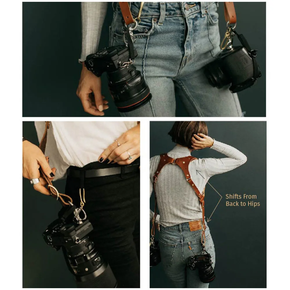 Кожаный ремень для камеры DSLR SLR аксессуары камеры|Ремни камер| |