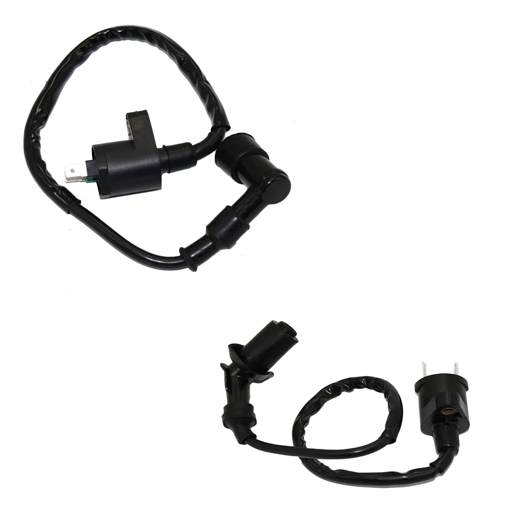 

GY6 150 / 125 High Voltage Package Motorcycle Ignition Coil with 120 / 90 Degree Cap