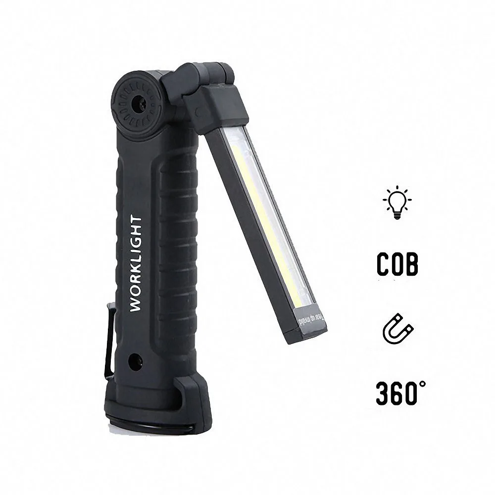 5 режимов COB светодиодный светильник фонарь Гибкий ручной рабочий магнитная