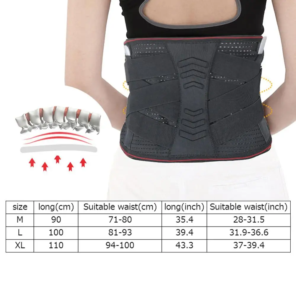 

Sports Fitness Press Weightlifting Squat Waist Belt Waist Fixed Spring Support Belt Sedentary Office Belt