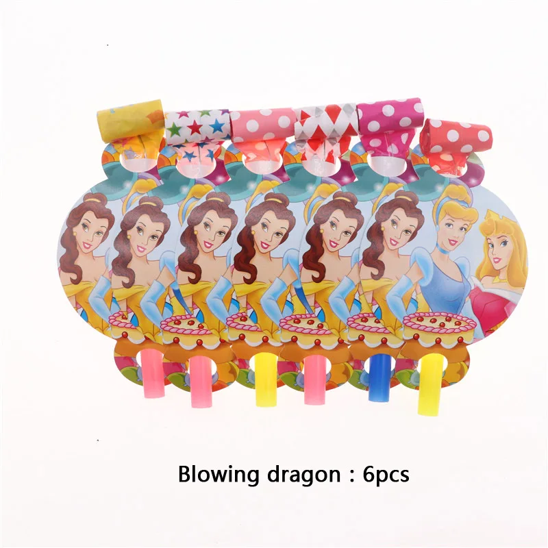Disney Princess Theme Birthday Party Decorations Plates Tablecloth Cups Balloon Disposable Tableware Girl Baby Shower Supplies | Дом и сад