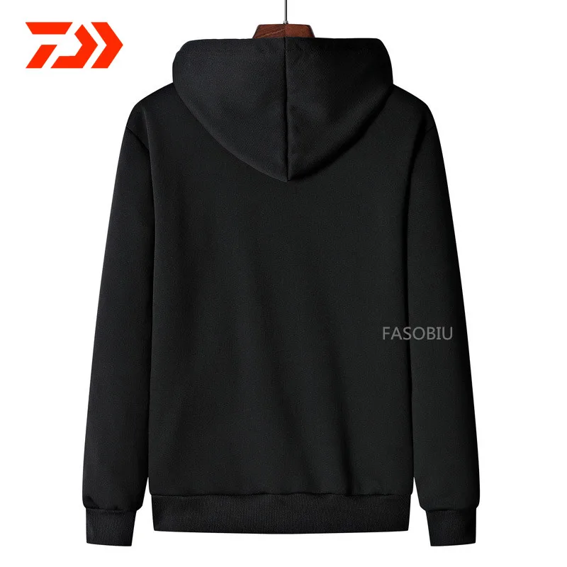 

Winter Men Set Warm Thick Hooded Daiwa Fishing Jacket+pants 2pc Sets Men Lamb Cashmere Fishing Hoodies Tracksuit Man Sports Suit