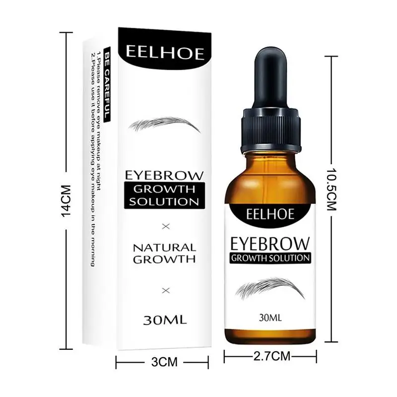 

30ml Multifunctional Eyebrow Growth Essence Hair Eyebrow Growth Liquid Eyelash Nourishing Mild Serum Maintenance K8V0