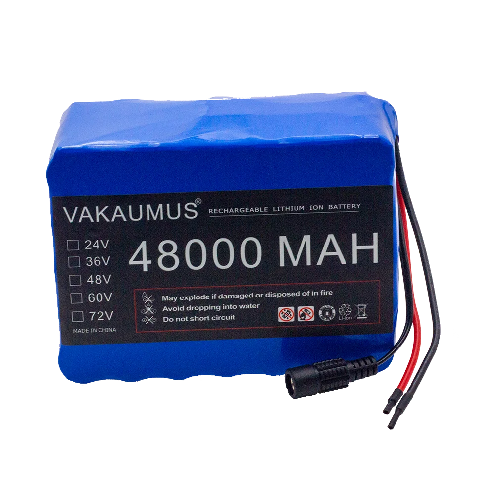 

6S6P 24V 48AH 18650 Lithium-Ion Battery Pack 25.2V 48000MAH Bicycle Moped Battery Pack With BMS Large Capacity Battery Pack