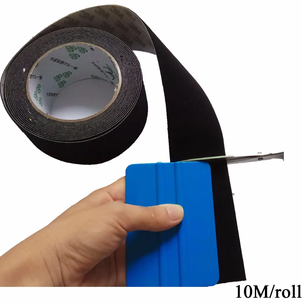 CNGZSY автомобиля инструменты для чистки Обёрточная бумага Ракель войлок 10 м/рулон 4