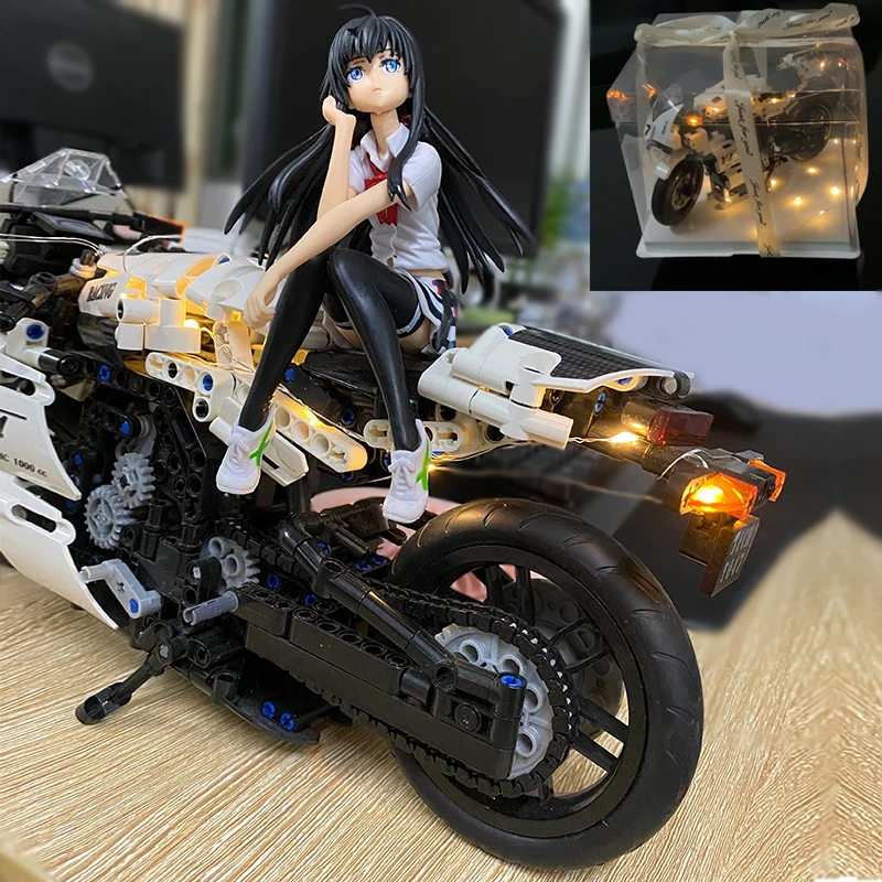 

Модель Ducati 3D, креативная головоломка для мотоцикла, модель Kawasaki, Игрушечная машина, Подарочная коробка, образовательный подарок для детей, н...