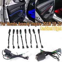 PMFC Ice Blue/64 Colors 4Doors Ambient Light LED Door Light Atmosphere Decorative Lamp For Honda Accord/Inspire 2018 2019 2020