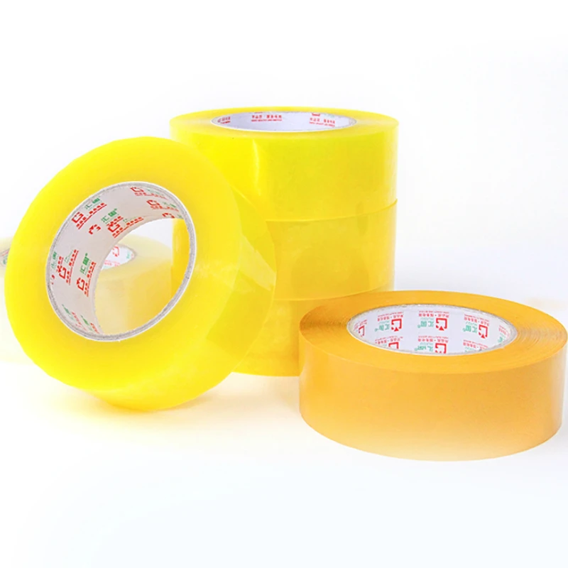 4 Pcs/Lot 180m Length 42mm Width Transparent Tape Sealing Sticky Tape Rolls Office Packing Supplies School Stationery Big Style