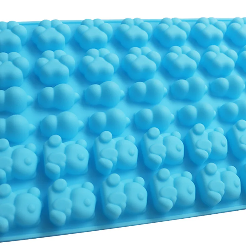 Силиконовая форма для льда с изображением животных медведей лап 42 формы | Дом и