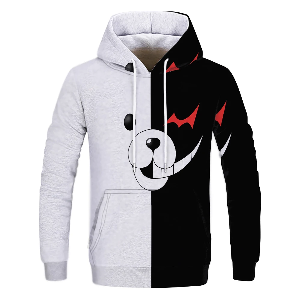 

Autumn and winter fashion new men's hoodie cartoon animation 3D printed casual pad sweater