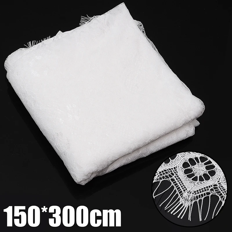Новинка белая скатерть Fadesen 150*300 см кружевная Декоративная для отеля свадьбы